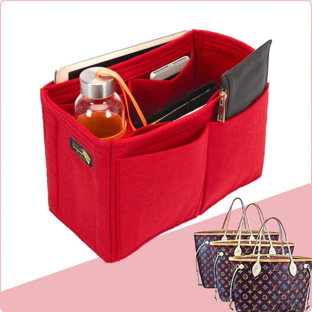 Bag and Purse Organizer with Singular Style for Louis Vuitton Neverfull