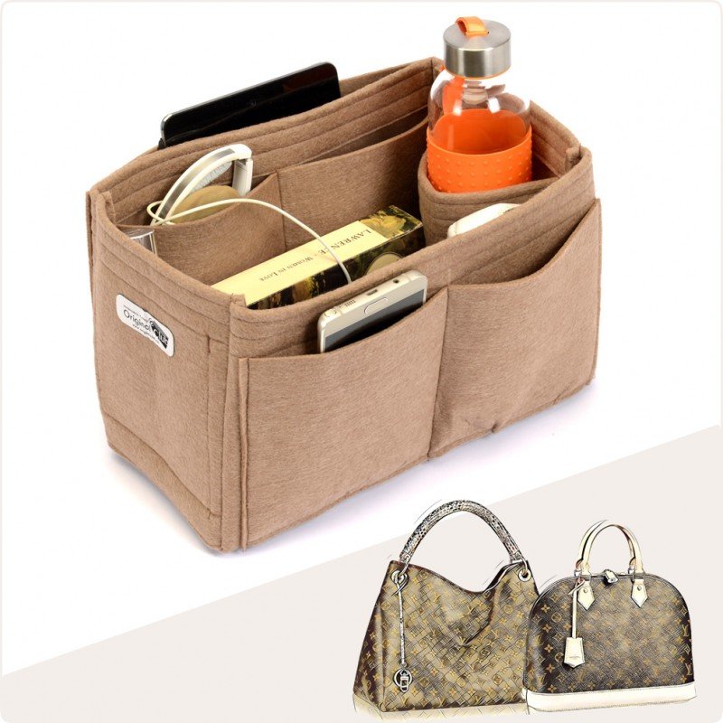 Bag and Purse Organizer with Singular Style for Louis Vuitton Alma, Artsy
