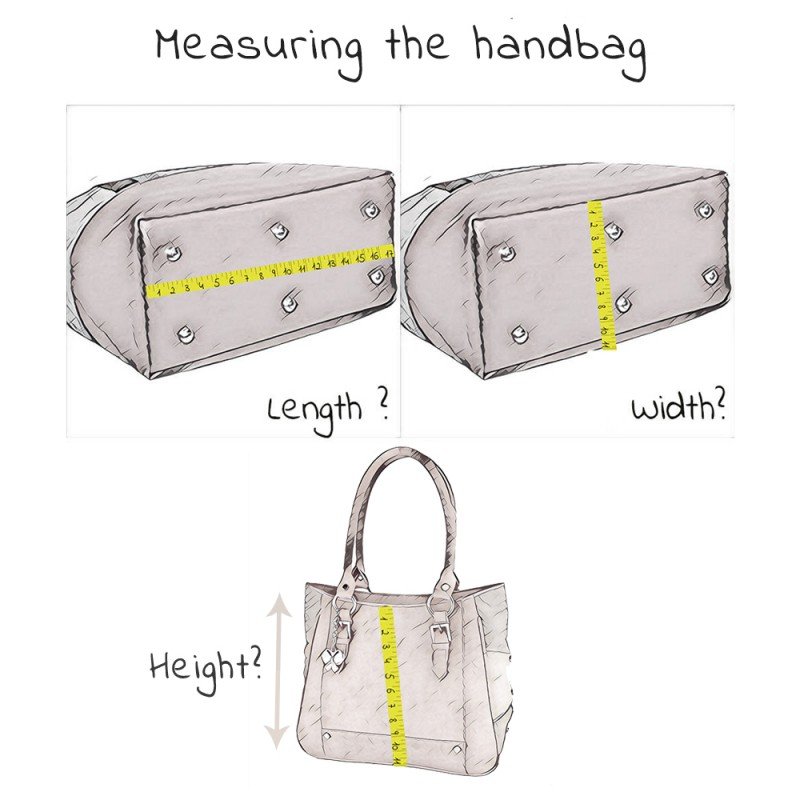 How To Measure Handbag Dimensions | semashow.com