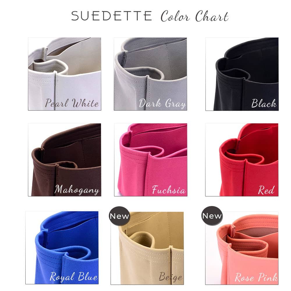 Suedette Singular Style Leather Handbag Organizer for Louis Vuitton Berri PM / MM